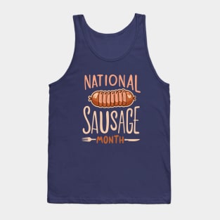 National Sausage Month – October Tank Top